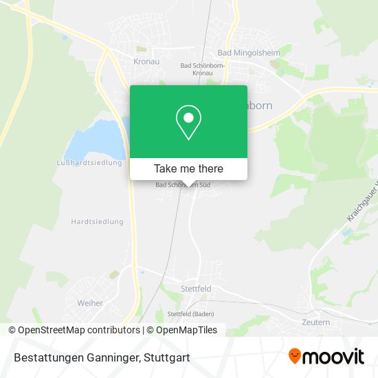 Bestattungen Ganninger map