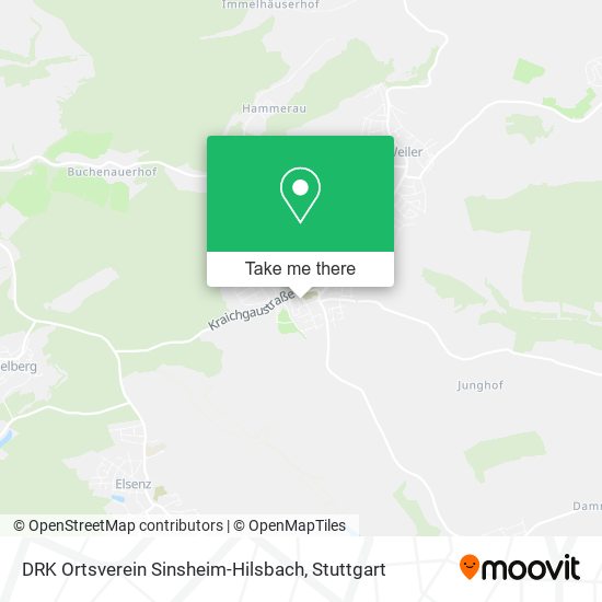 DRK Ortsverein Sinsheim-Hilsbach map