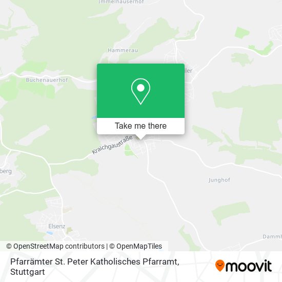 Pfarrämter St. Peter Katholisches Pfarramt map