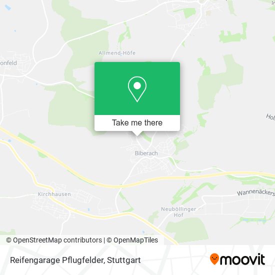 Карта Reifengarage Pflugfelder