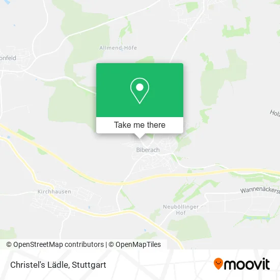 Карта Christel's Lädle