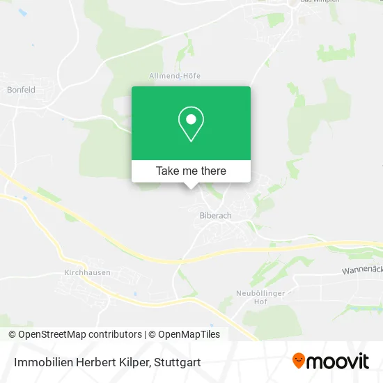 Карта Immobilien Herbert Kilper