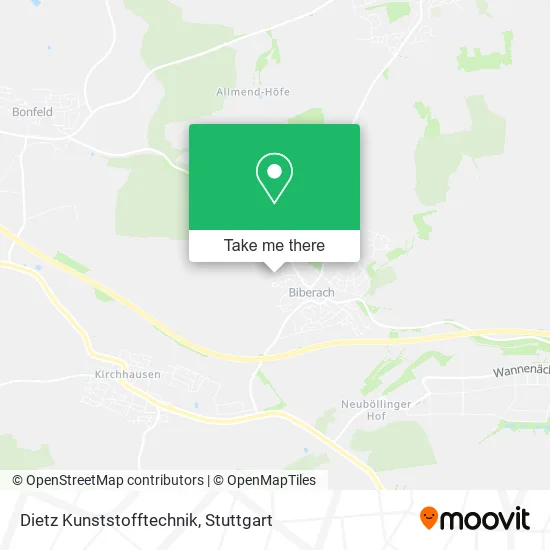 Карта Dietz Kunststofftechnik