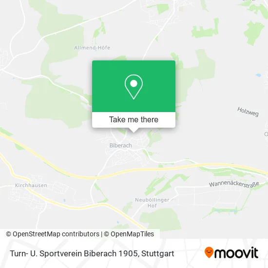 Карта Turn- U. Sportverein Biberach 1905