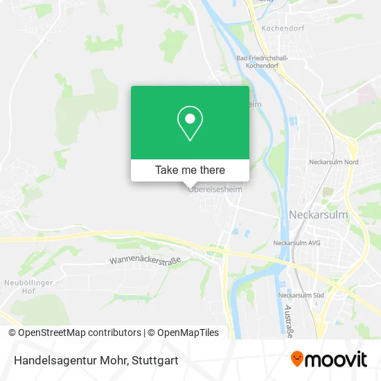 Карта Handelsagentur Mohr