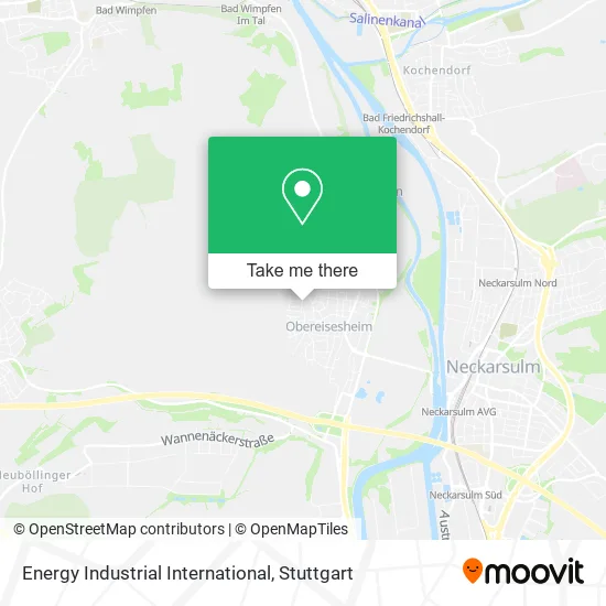 Карта Energy Industrial International