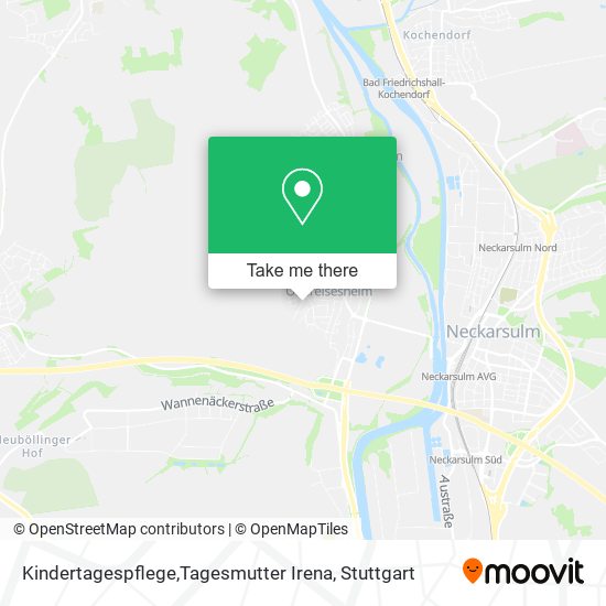 Kindertagespflege,Tagesmutter Irena map