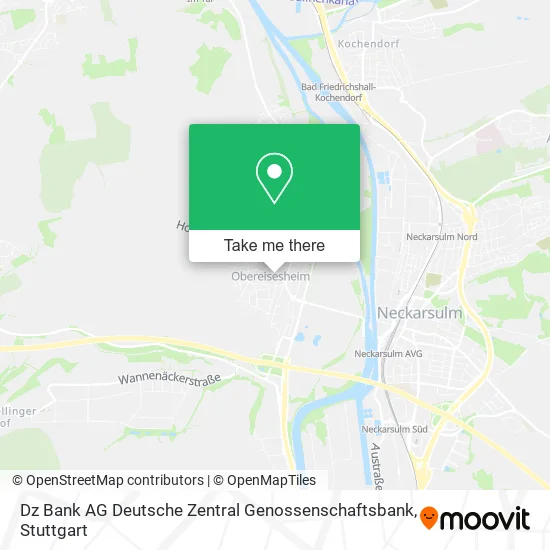 Карта Dz Bank AG Deutsche Zentral Genossenschaftsbank
