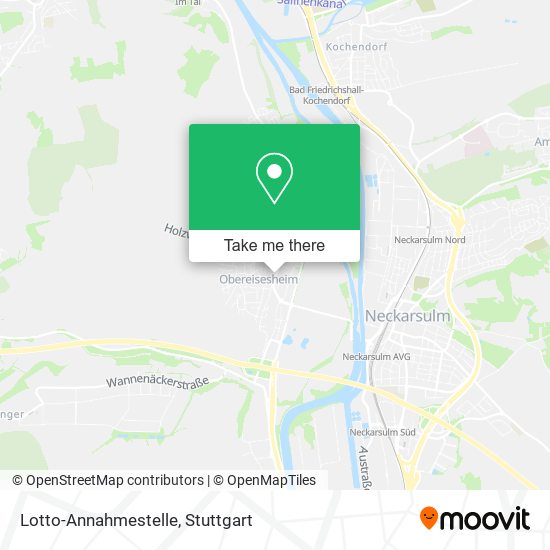 Lotto-Annahmestelle map