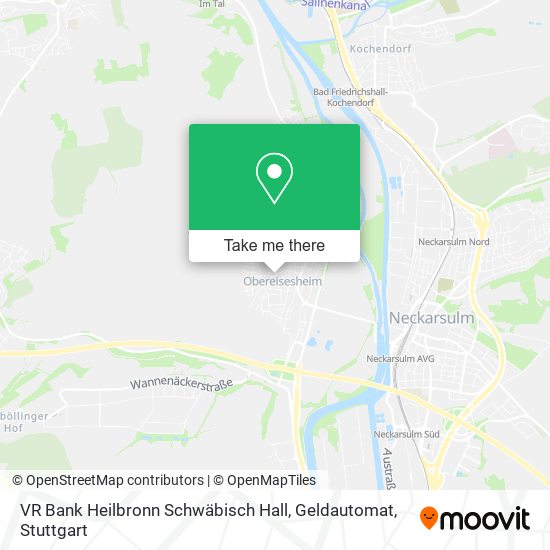 Карта VR Bank Heilbronn Schwäbisch Hall, Geldautomat