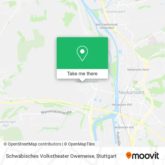 Карта Schwäbisches Volkstheater Owerneise