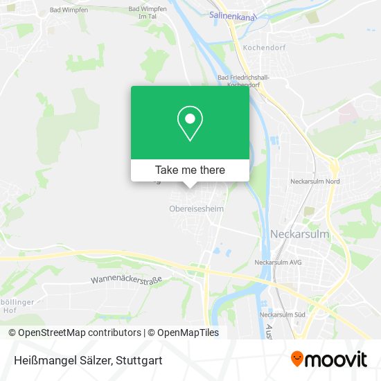 Heißmangel Sälzer map