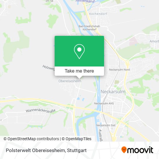 Карта Polsterwelt Obereisesheim