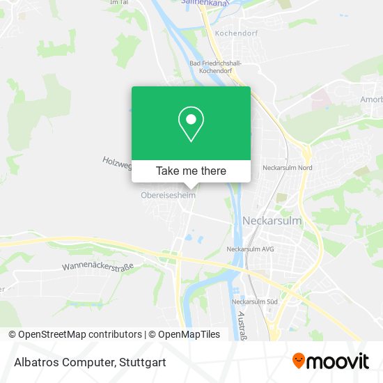 Albatros Computer map