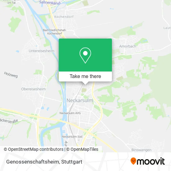 Карта Genossenschaftsheim