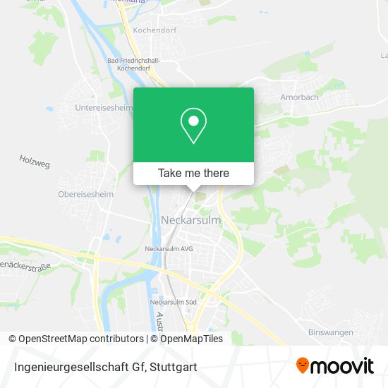 Карта Ingenieurgesellschaft Gf