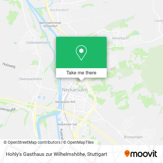 Карта Hohly's Gasthaus zur Wilhelmshöhe