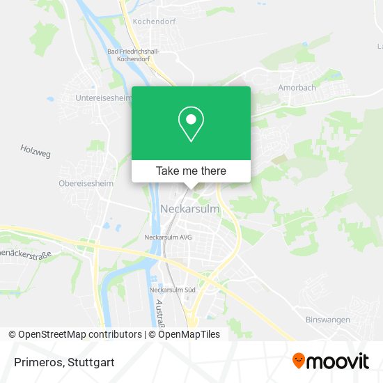 Карта Primeros