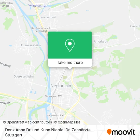 Карта Denz Anna Dr. und Kuhn Nicolai Dr. Zahnärzte