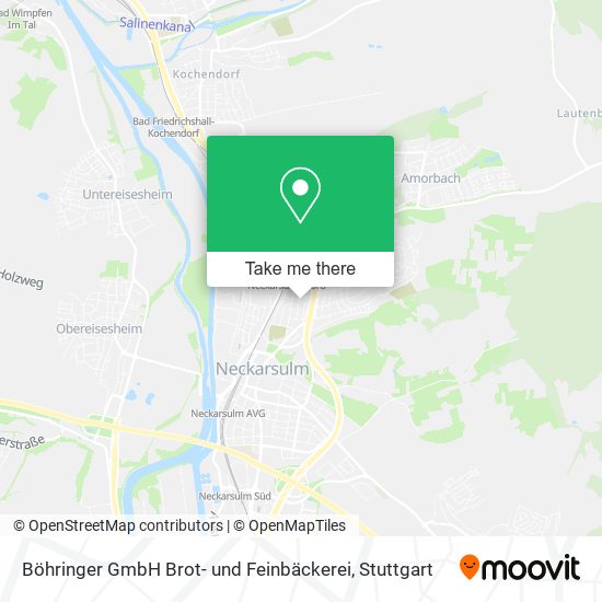 Böhringer GmbH Brot- und Feinbäckerei map