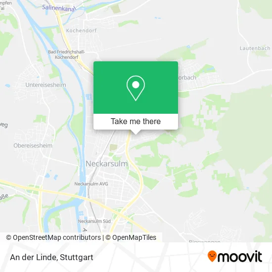Карта An der Linde