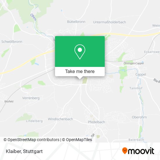 Карта Klaiber