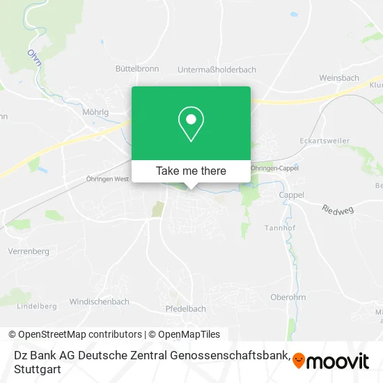 Карта Dz Bank AG Deutsche Zentral Genossenschaftsbank