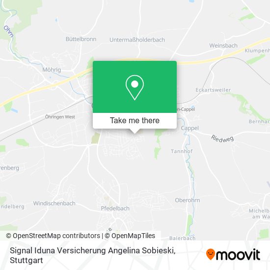 Signal Iduna Versicherung Angelina Sobieski map