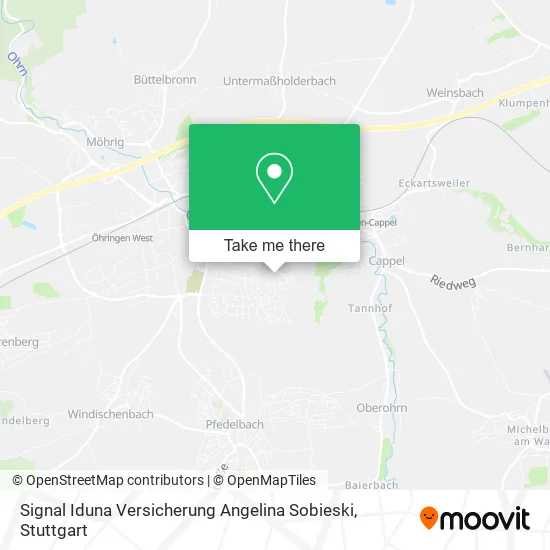 Карта Signal Iduna Versicherung Angelina Sobieski