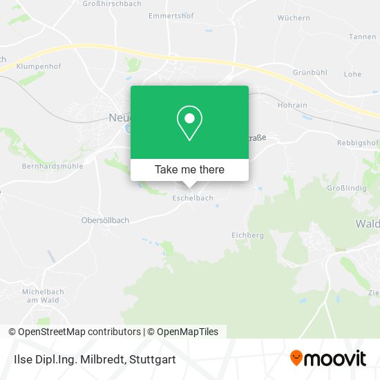 Ilse Dipl.Ing. Milbredt map