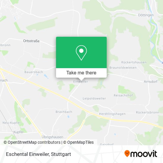 Eschental Einweiler map