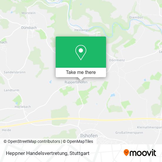 Heppner Handelsvertretung map