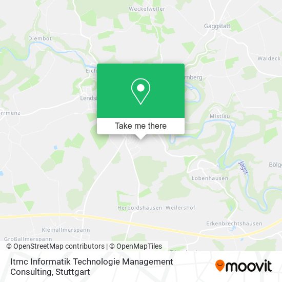 Карта Itmc Informatik Technologie Management Consulting