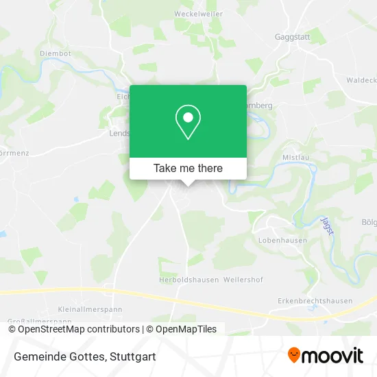 Карта Gemeinde Gottes