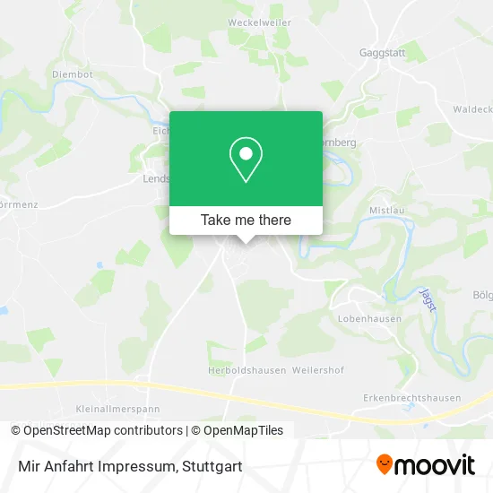 Карта Mir Anfahrt Impressum