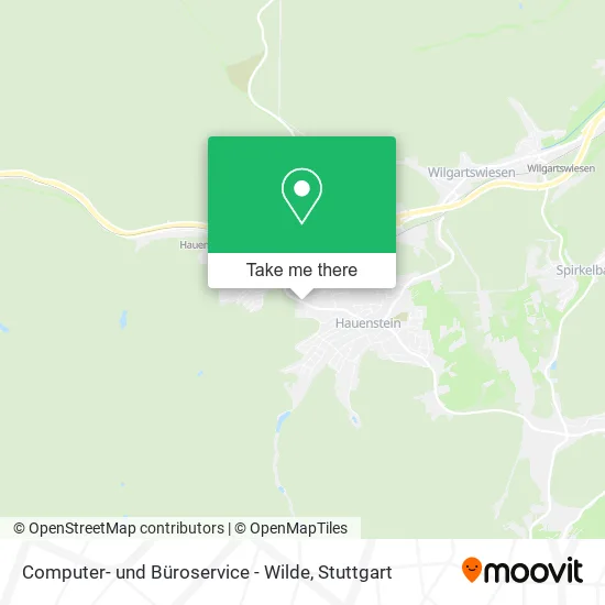 Карта Computer- und Büroservice - Wilde