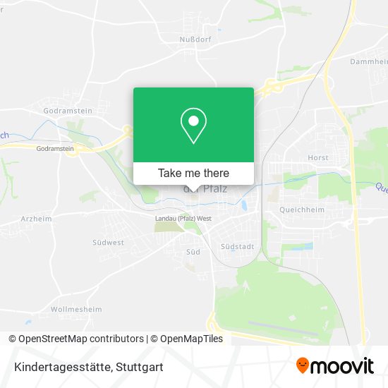 Карта Kindertagesstätte