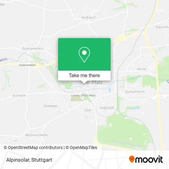 Карта Alpinsolar