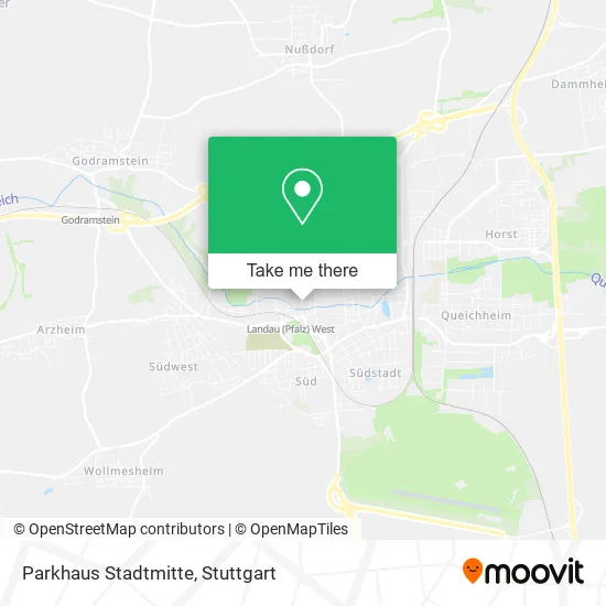 Карта Parkhaus Stadtmitte