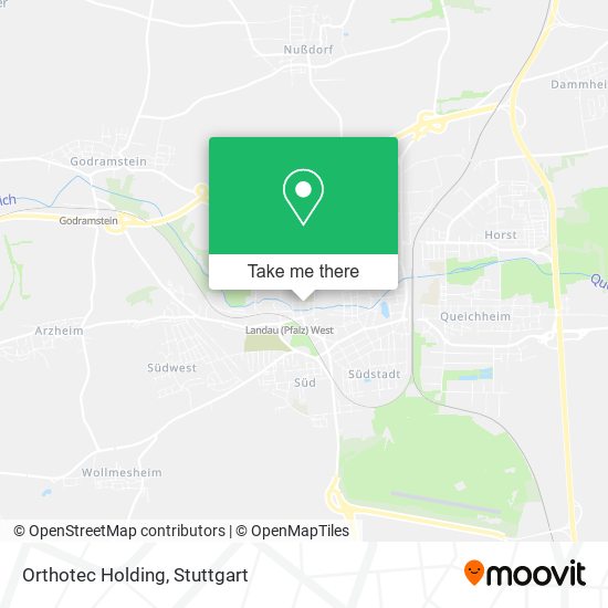 Orthotec Holding map