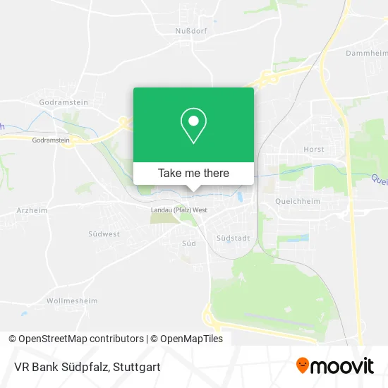 Карта VR Bank Südpfalz
