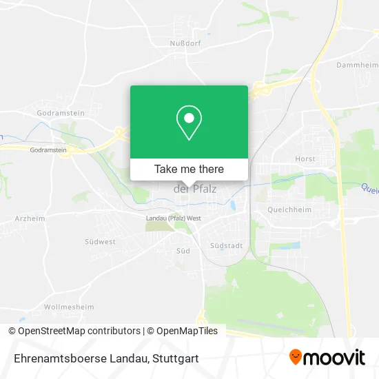 Карта Ehrenamtsboerse Landau