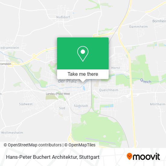 Hans-Peter Buchert Architektur map
