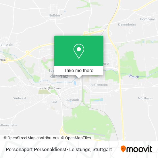 Personapart Personaldienst- Leistungs map