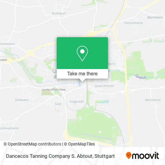 Карта Dancecos Tanning Company S. Abtout