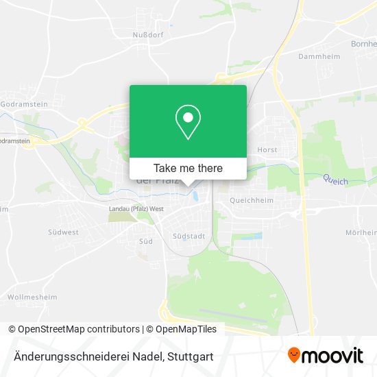 Карта Änderungsschneiderei Nadel