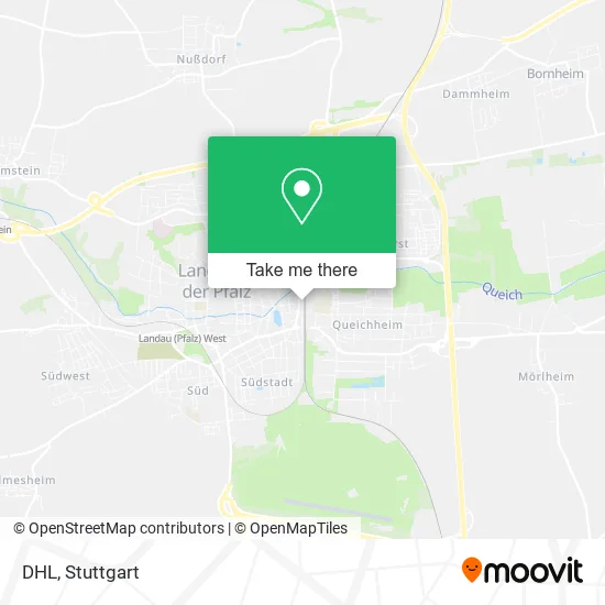 Карта DHL