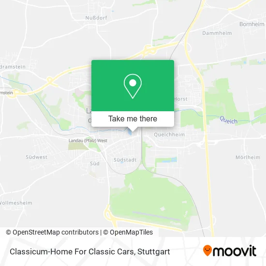 Карта Classicum-Home For Classic Cars