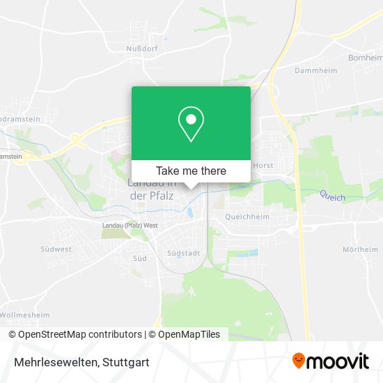 Карта Mehrlesewelten