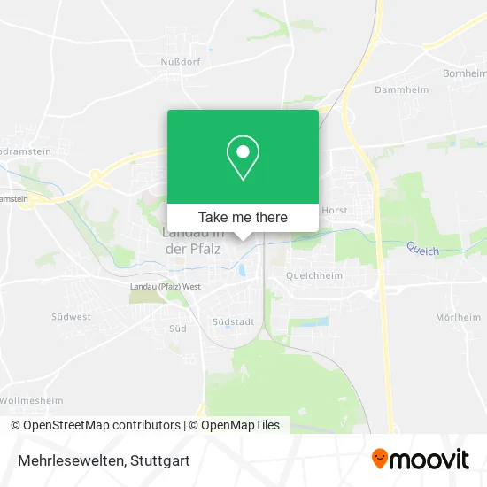Карта Mehrlesewelten
